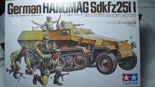 Tamiya 135 hanomag Sdkfz 2511 Part Two [upl. by Ttehr]