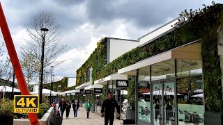 4K 🇬🇧 Walking in Ashford Designer Outlet Kent England [upl. by Annekim]