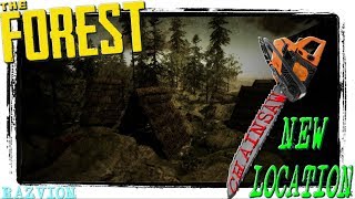 HOW TO FIND THE CHAINSAW NEW LOCATION  The Forest Version 110 [upl. by Nwahsar]