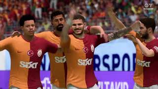 EA SPORTS FC 24 ADANA DEMİRSPOR  GALATASARAY TRENDYOL SÜPER LİG 4 HAFTA MAÇI [upl. by Ecar]