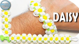 DIY Paracord Bracelet Daisy World of Paracord How to make paracord bracelet Daisy [upl. by Ahseinat]