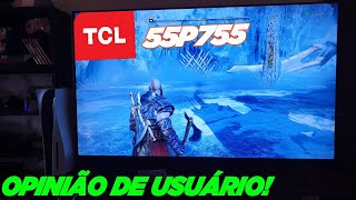 NOVA TV TCL 2024 P755 Smart TV 4K 120Hz 55 Polegadas COM INTELIGÊNCIA ARTIFICIAL  USO PLAYSTATION 5 [upl. by Zeb]