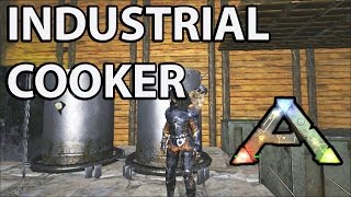 Industrial Cooker Crafting in Ark Survival Evolved  How to [upl. by Bolten]