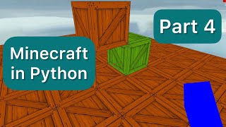 Changing Texture of Boxes  Minecraft in Python Ursina Engine Part 4 [upl. by Luane43]