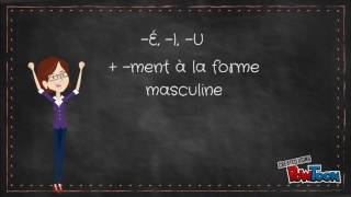 La formation des adverbes  Capsule de français [upl. by Necila55]