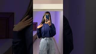 Myntra winter haul🌈🌠🔥myntra hoodies haul😍😱crop hoodies haul 😘ashortaday ytshorts shorts [upl. by Oinegue]