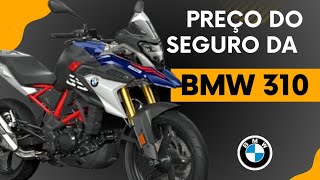 PREÇO DO SEGURO DA BMW GS 310  BMW GS RALLEY [upl. by Htrow379]