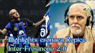 Highlights cronaca InterFrosinone 20 di Francesco Repice in Serie A 2324 [upl. by Illoh876]