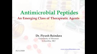 Antimicrobial Peptides An Emerging Class of Therapeutic Agents [upl. by Assenad100]