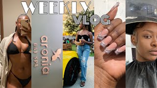 weekly vlog maintenance days spa dates  chilled day with the girls amp more [upl. by Redneval]