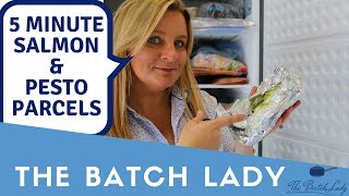 Salmon And Pesto Parcels In 5 Minutes [upl. by Roper604]