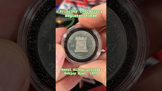 Royal Silver Jubilee  Priority Collectors Register Token 1977 shorts [upl. by Esmaria]