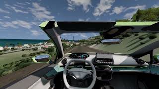 BeamNG POV Cherrier Monaco driving in Union Island to a beach [upl. by Ylehsa]