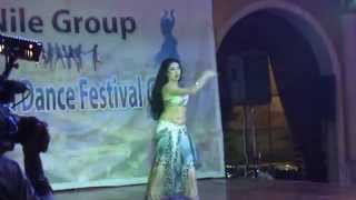 AMAR AYANA KAMBAROVA FROM KAZAKHSTAN DANCE PARTY NILE GROUP FESTIVAL 2015 [upl. by Ewan]