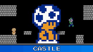 Castle Theme 8 Bit Remix  New Super Mario Bros Wii [upl. by Atiras605]