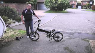 Zephyr Electric Folding Bike Review by GRVO TV [upl. by Calondra304]