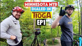 Dialed in amp Minnesota MTB take a mountain biking trip Episode 1 Tioga Minneflowta amp Hockey Hair [upl. by Dunseath]