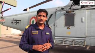 StratPost  Walkaround the Indian Navys Sea King Helo [upl. by Millham]