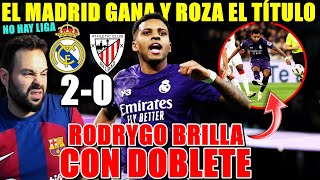 El MADRID GANA FÁCIL 20 al ATHLETIC con DOBLETE de RODRYGO ¡NO FALLAN y TIENEN LA LIGA MÁS CERCA [upl. by Nedap]