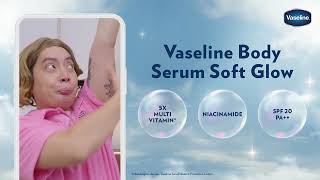 Upgrade lotionmu ke Vaseline Body Serum Soft Glow [upl. by Nanine963]