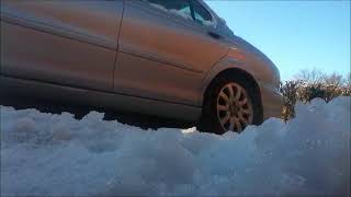 Jaguar X Type  AWD in the Ice [upl. by Yelyk]