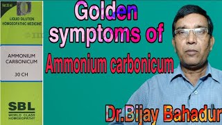 Ammonium carbonicum 30  homeopathic medicine ammonium carbonicum  ammonium carb symptoms [upl. by Gombach]