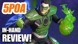 PARALLAX DC Multiverse Gold Label Green Lantern Emerald Twilight  5POA Action Figure Review [upl. by Treblig219]