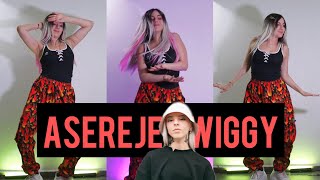 ASEREJÉ Wiggy  Young Miko TIKTOK TREND TUTORIAL  A bailar con Maga [upl. by Walcott900]