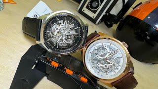 Bulova Surveyor Skeleton Rose Gold  Stainless [upl. by Mcgruter179]