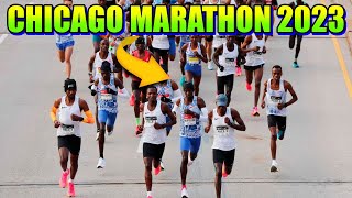 MARATONA DE CHICAGO 2023 CORRIDA COMPLETA  Chicago Marathon Full Race  Kelvin Kiptum World Record [upl. by Caraviello]