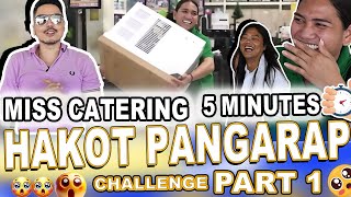 MS CATERING 5 MINUTES HAKOT PANGARAP CHALLENGE PART 1 l WILBERT TOLENTINO [upl. by Eward]