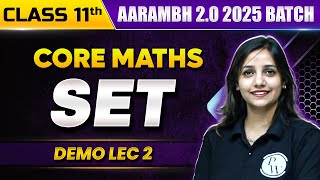 Set  Core Maths  Class 11th Commerce [upl. by Novar321]