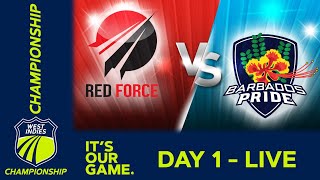 🔴 LIVE Trinidad amp Tobago v Barbados  Day 1  West Indies Championship 2024  Wednesday 20th March [upl. by Asiat]