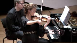 Ernest Chausson Poème Op25 Sandrine Cantoreggi violin  Connie Shih piano [upl. by Hunley]