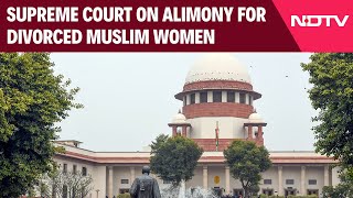 Supreme Courts Big Order On Alimony For Divorced Muslim Women [upl. by Iblok]