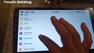 car Android all settings tutorial logo canbus  touch  resat [upl. by Ynnaffit]