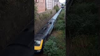 43144 and 43163 working 1H35 from Aberdeen to Inverness shorts train class43 hst subscribe [upl. by Gausman]