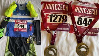 PRAGUE HALF MARATHON 2024  RACE VLOG [upl. by Ethban]