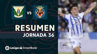 Resumen de CD Leganés vs Villarreal B 10 [upl. by Dyke601]