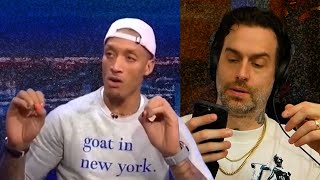 Chris DElia Reacts to Dumb Athlete Who Thinks Hes Smart [upl. by Chura]