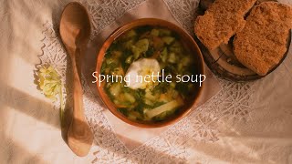 Spring nettle soup [upl. by Ollie]