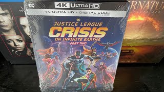 Crisis On Infinite Earths Part Two 4K Ultra HD Bluray SteelBook Unboxing [upl. by Ethelstan]