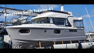 Обзор новой лодки Beneteau Swift Trawler 41 [upl. by Barncard]