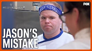 Jason Attempts To Throw Chef Christina Under The Bus  Hell’s Kitchen [upl. by Beale]