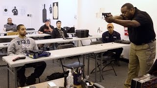 Conceal Carry class prepares gun permit seekers [upl. by Lidah]