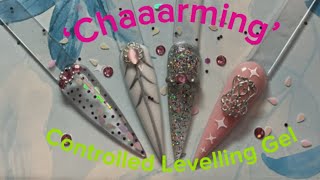 How Charming Cuccio Pro Italian brand Blingy Controlled Levelling Gel Nails [upl. by Frankie]