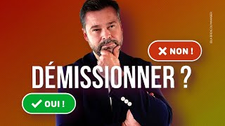 5 signes que vous devriez DÉMISSIONNER [upl. by Brear178]