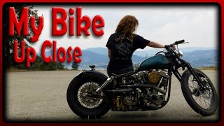 Harley Shovelhead Bobber Slideshow [upl. by Rambert]