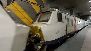 NMBS SNCB AM75 New Look 835  817 Richting Puurs vertrekt Vanuit Antwerpen Centraal 01122023 [upl. by Ahsed]