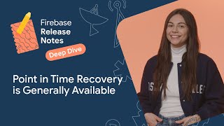 Pointintime recovery in Firestore [upl. by Essyla530]